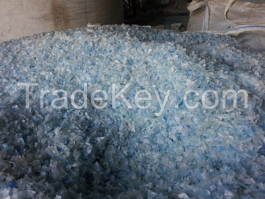 HDPE Regrind Flakes from Milk Bottles