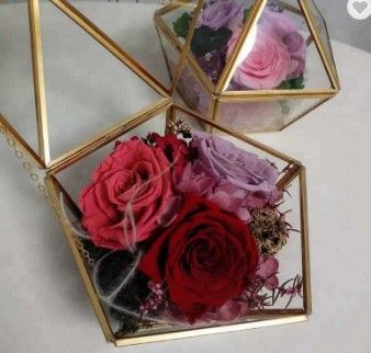 Wholesale preserved stabilised eternal rose flowers in glass dome