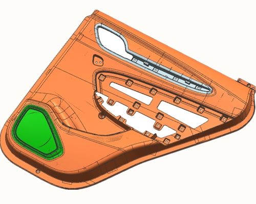 New energy vehicles Door Panel Mould