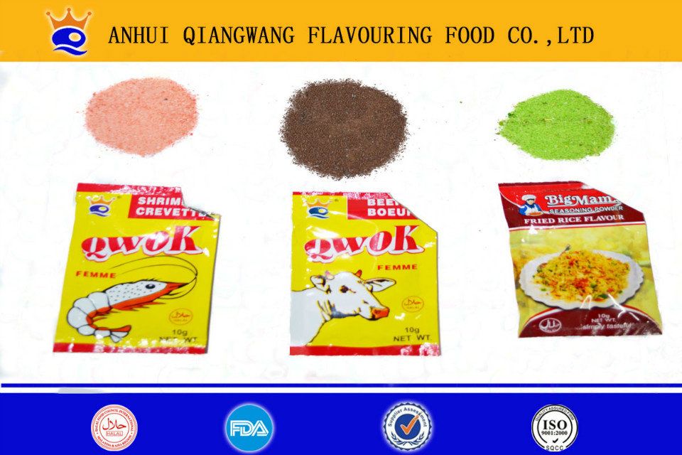 Qwok 10g Halal Chicken/Shrimp/Beef Seasoning Powder