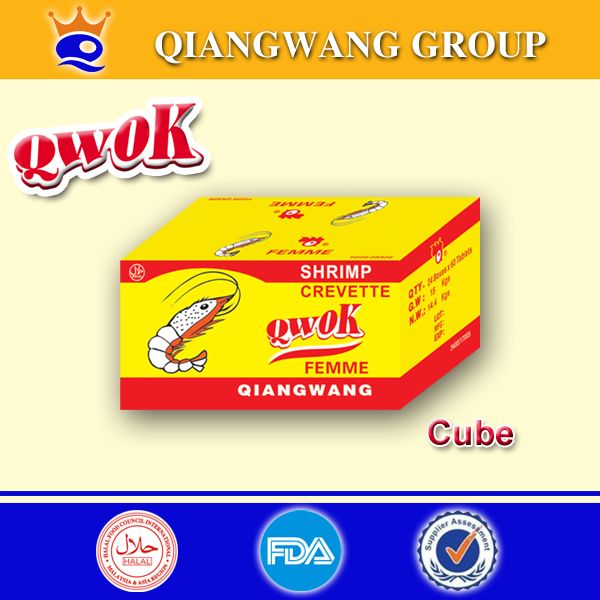 Qwok 10g Halal Shrimp Flavour Seasoning Cubes