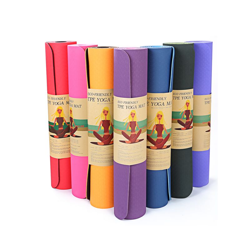 Eco friendly non silp cork yoga mat