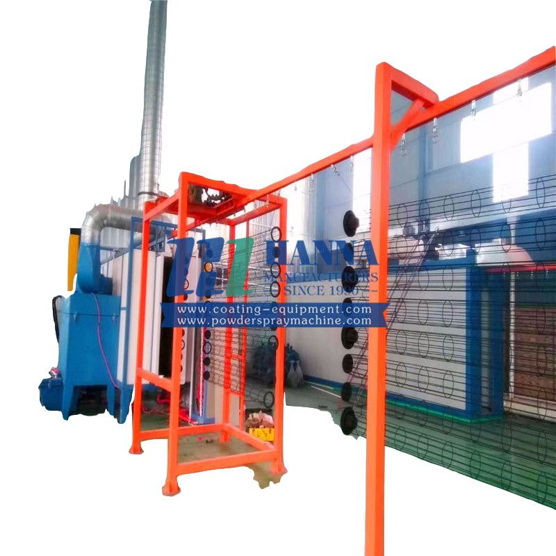 High Quality Powder Coating Equipment with Spraying Pretreatment Machine