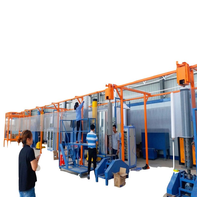 Powder Coating Spray Booth and Powder Painting Gun Equipment