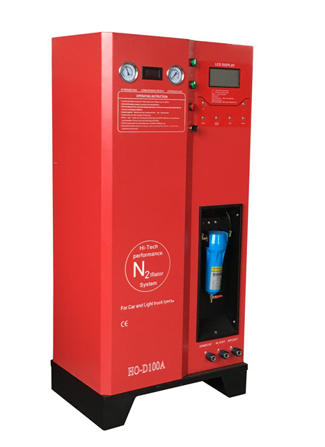 Nitrogen generator for car / light truck / motorcyle tire inflation 