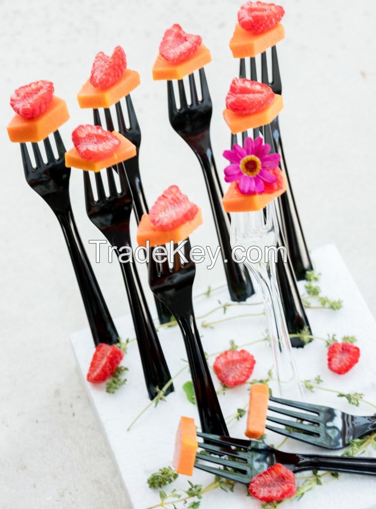 Disposable Plastic Cutlery, Spoon, Fork, Knife