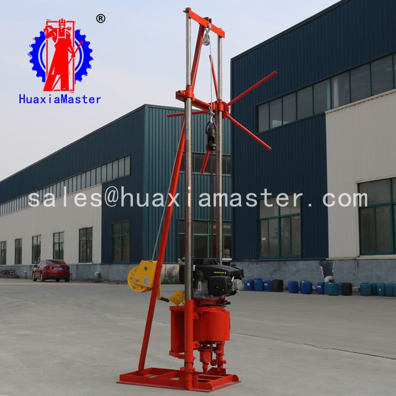 QZ-2CS gasoline engine sampling drilling rig