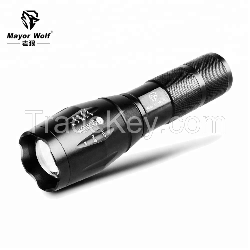 Powerful IP65 Waterproof Flashlight Whole sales