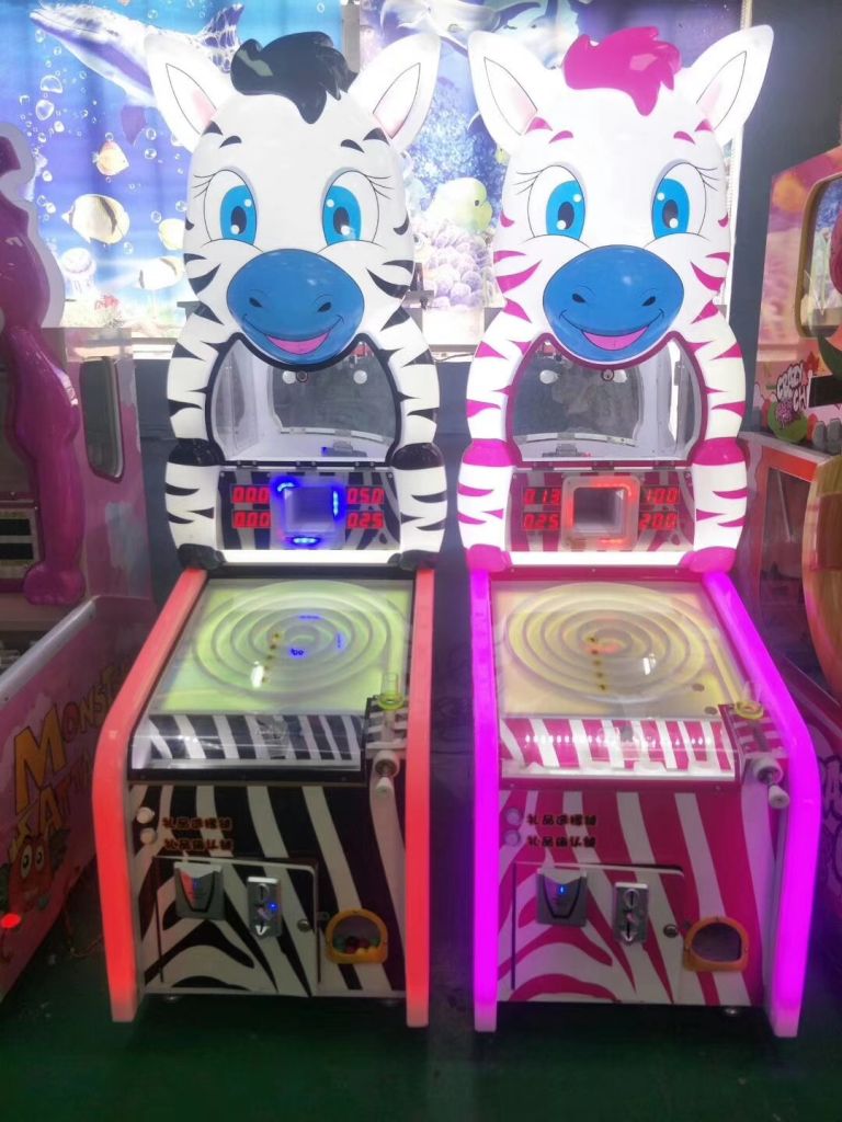 lovely horse pinball shooting redemption game machine