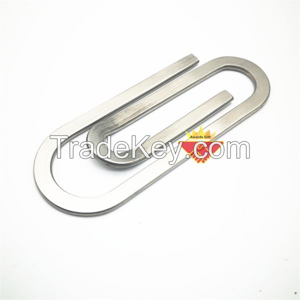 Stainless Steel Paper Clip Money Clip