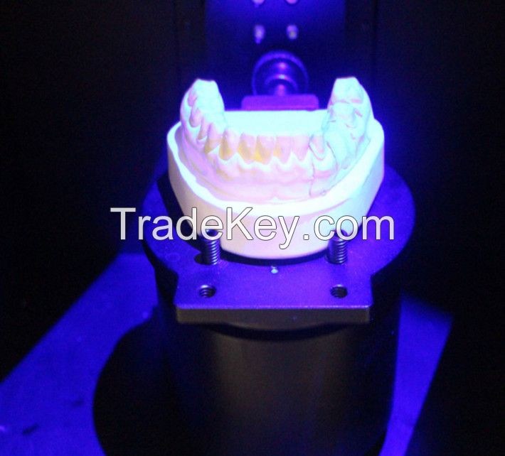 exocad software structured blue light scanning dental 3D scanner