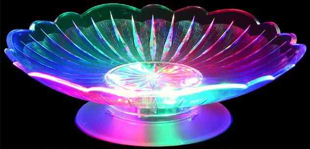 LED flash Platter, barware, flashing gift, promotion gift