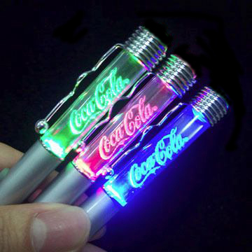 LED pen, flashing gift, promotion gift, function gift