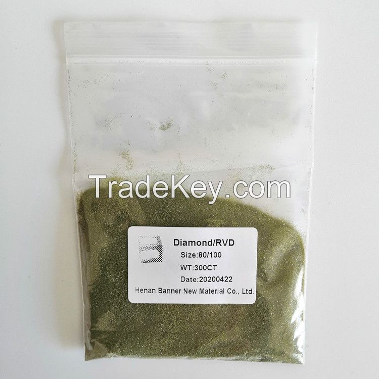 High Sharpness Industrial Synthetic RVD Diamond Grit Powder