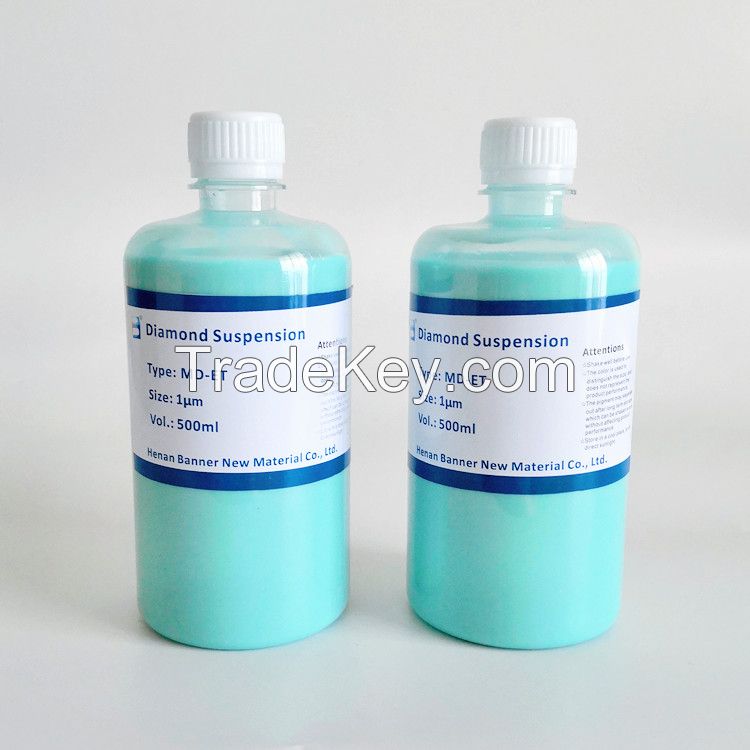 500ml Metallographic Diamond Slurry Monocrystalline Diamond Grinding Fluid