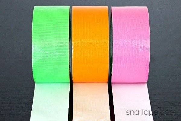 Duct tape, colored cloth tape