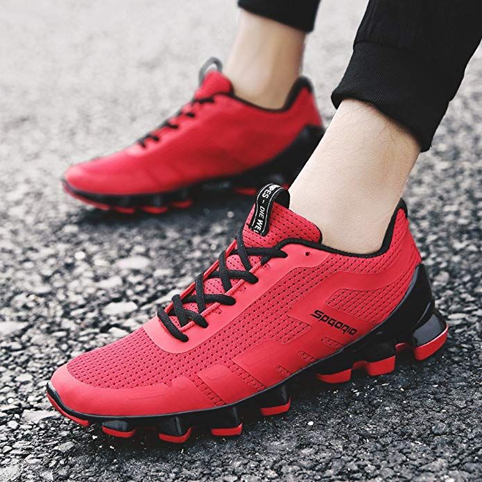 Men's Running Shoes Mesh Breathable Sneaker Non-Slip Lightweight Fashion Trainers Walk Gym Sport Shoes