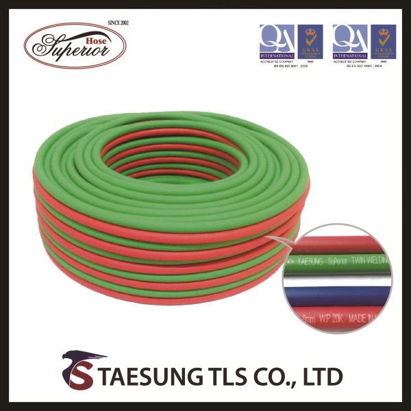 PVC TWIN WELDING (SINGLE) HOSE [TAESUNG]