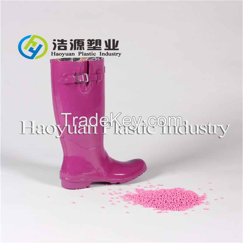 Acid-resistant Virgin plastic PVC particles /Granules/compounds for gumboots