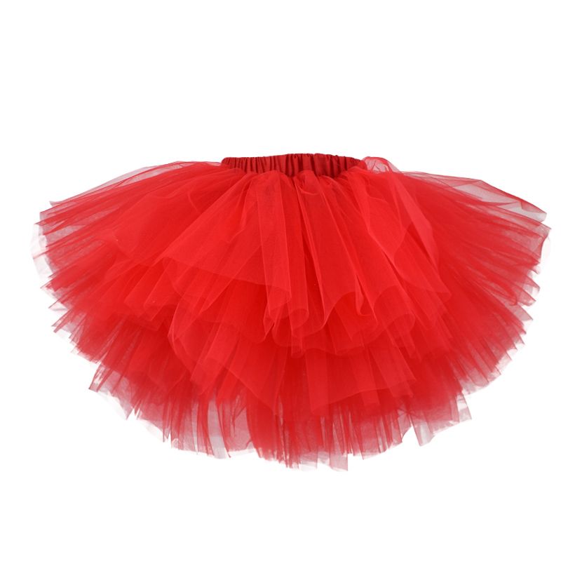 Multi-layer Stiff Tulle Ballet Skirt For Girls