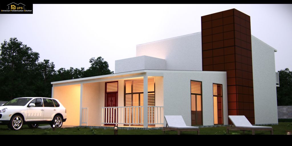 Double floor new design  prefab house for Sri Lanka