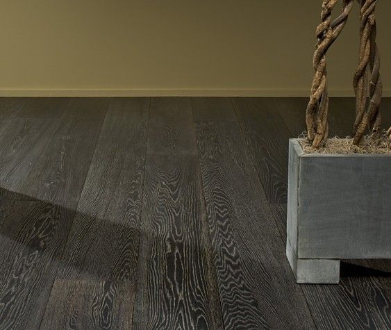 multi-stained engineered flooring