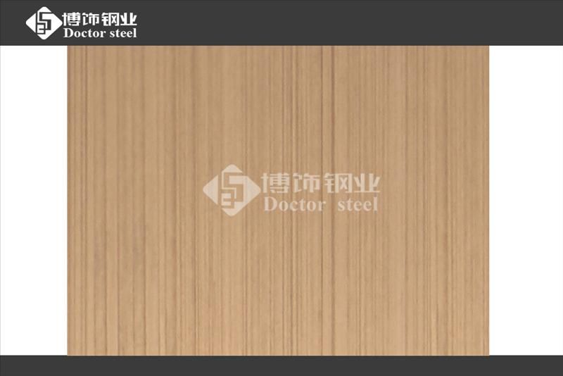 SUS304 4x8 Decorative Hairline color Stainless SteelSheet for wall pannel