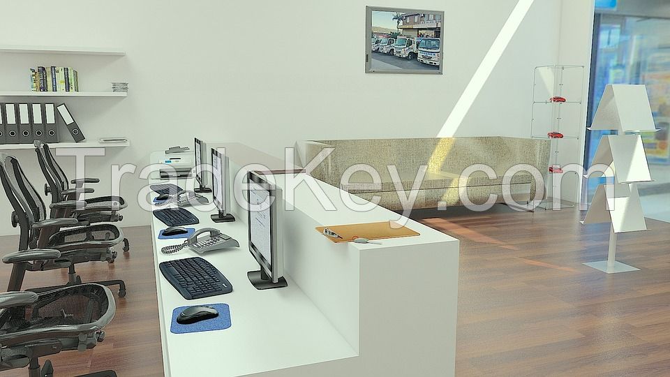 COMMERCIAL OFFICE INTERIOR AND DESIGN