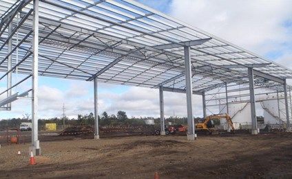 prefabricated steel structure shed