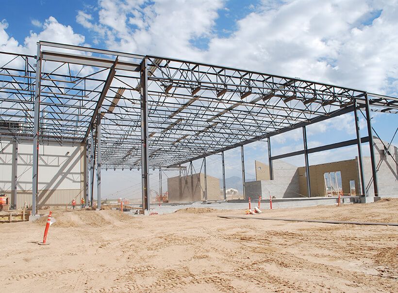 prefabricated steel structure warehouse china