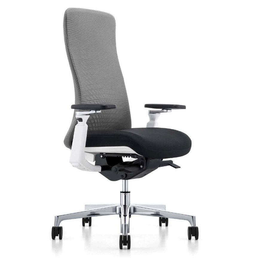 2018 light gray high back mesh office chair for obese people cheap office chair