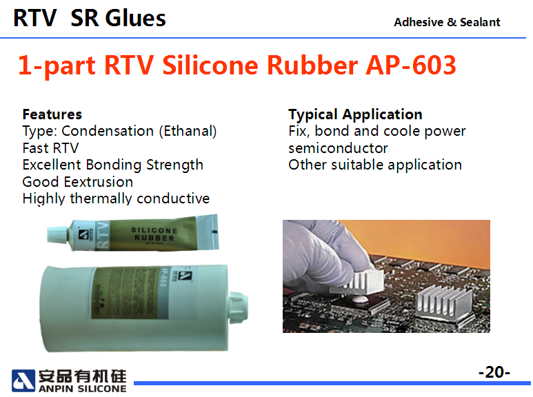 rtv silicone , single component silicone rubber ,bonding silicone glue 