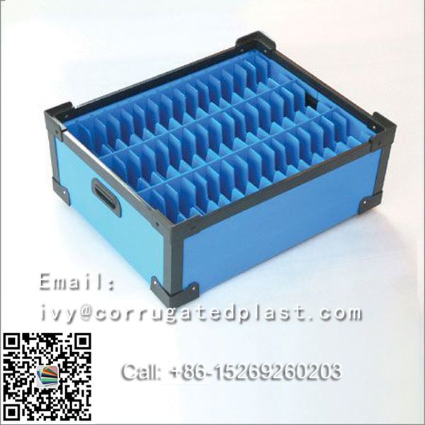 Antistatic polypropylene pp corrugated boxes plastic turnover carton