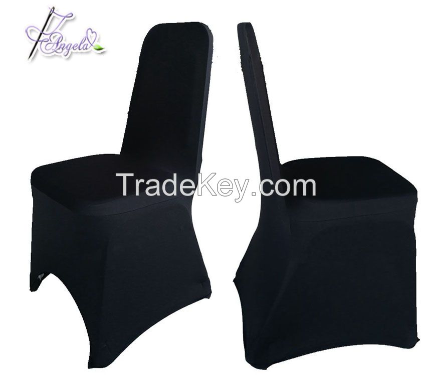 wedding banquet party white spandex chair cover new design for banquet chairs