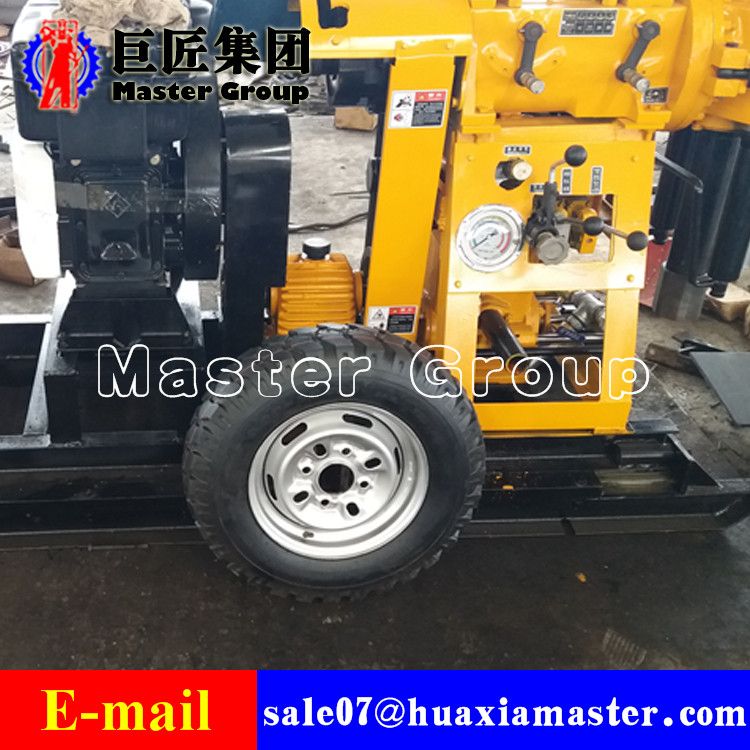 XYX-130 Wheeled Hydraulic Rotary Drilling Rig