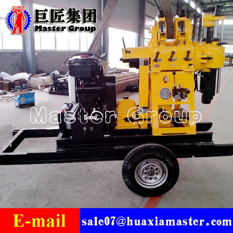   Vehicle-mounted type mobile drilling rigXYC-200 Vehicle-mounted Hydraulic Rotary Drilling Rig