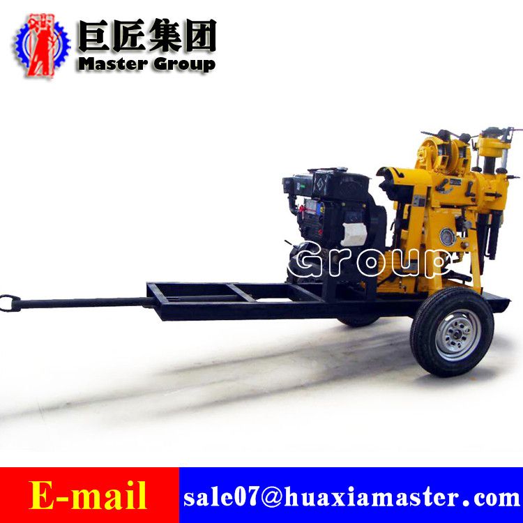 XYX-130 Wheeled Hydraulic Rotary Drilling Rig