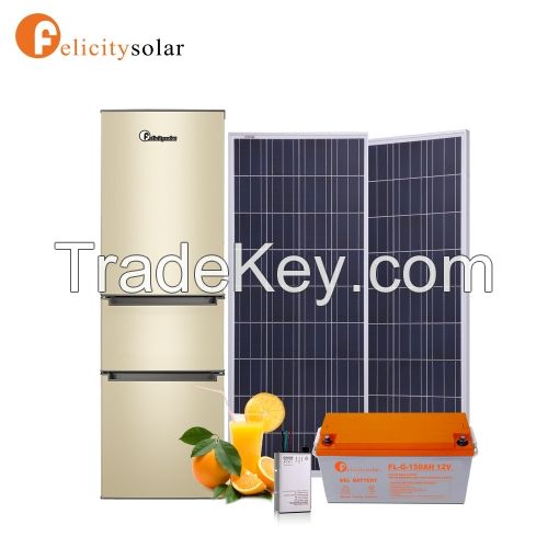 solar freezer DC freezer chest freezer energy saving refrigerator