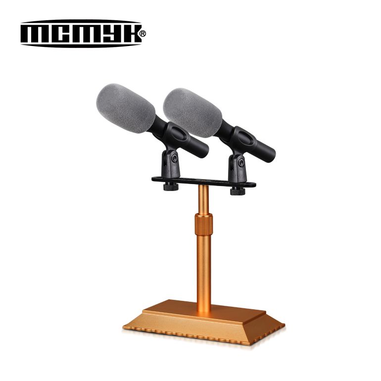 Speech cable microphone with stand