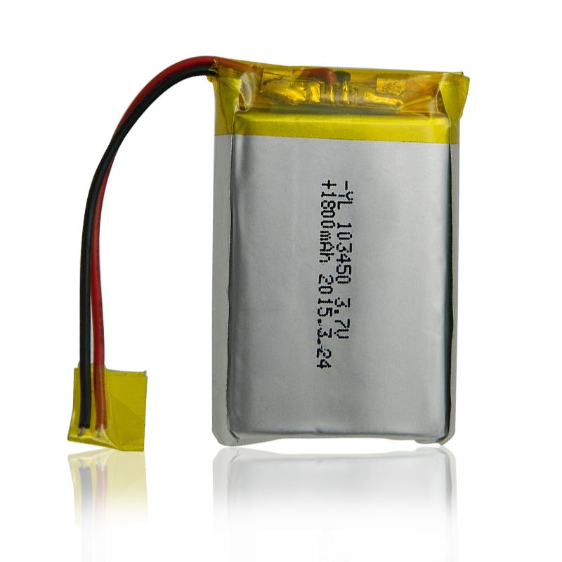 103450 3.7V 1800mAh lithium polymer battery pack