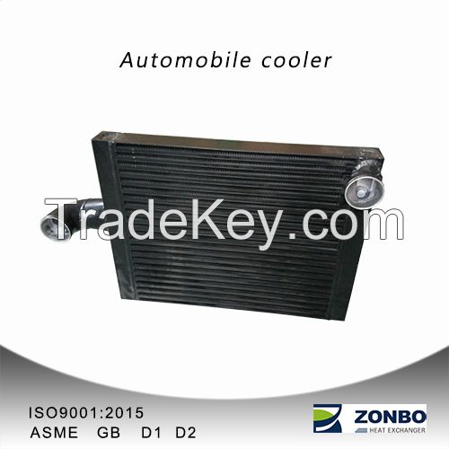 A car cooler of Aluminum plate-fin heat exchanger