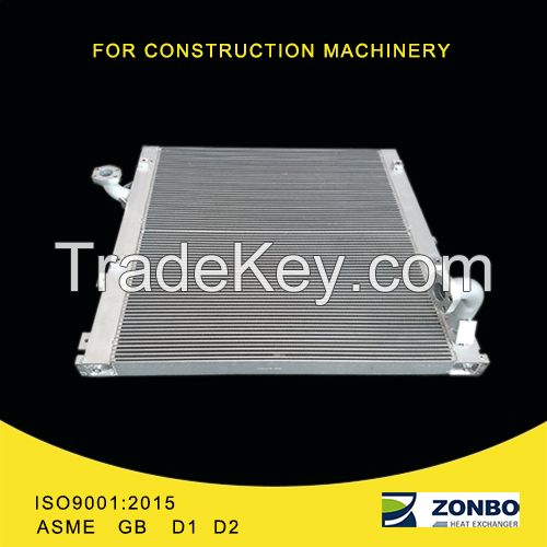 Aluminum Plate-fin Cooler for excavator