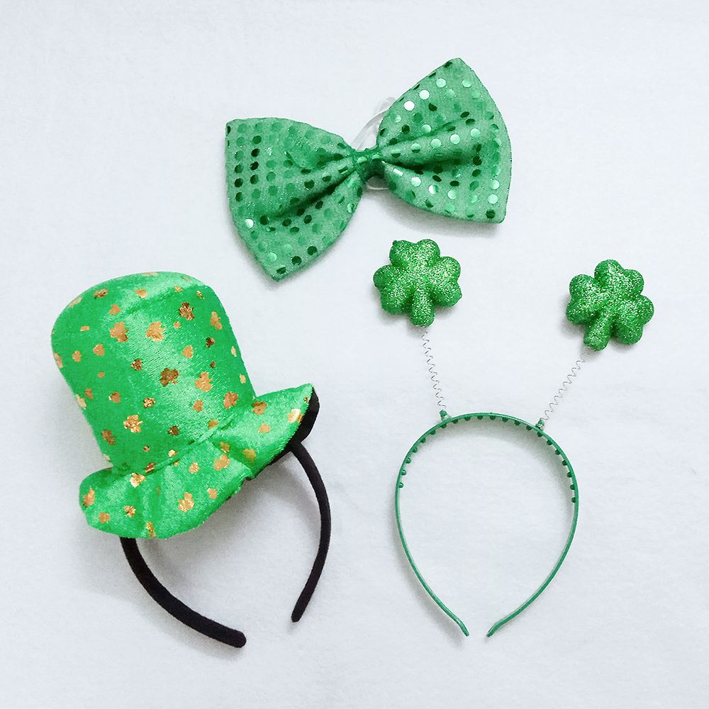 Wholesale Party Top Hat Headband St Patrick's Day Decoration