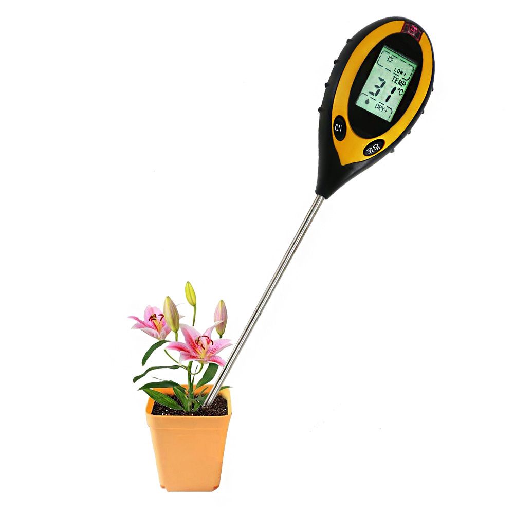 Plant Soil PH Meters Moisture Light Survey Instrument Temperature Moisture Tester