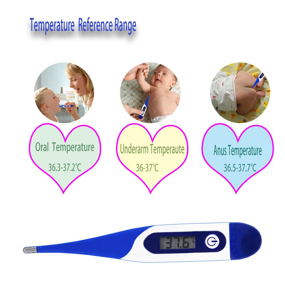 2019 Thermometer Baby Multi Function Contact Electronic Body Temperature Meter