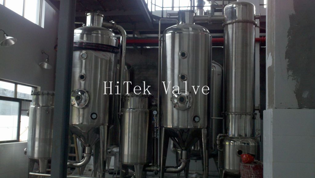 HT05 Double-effect external circulation vacuum concentrator equipment for Fruit juice 