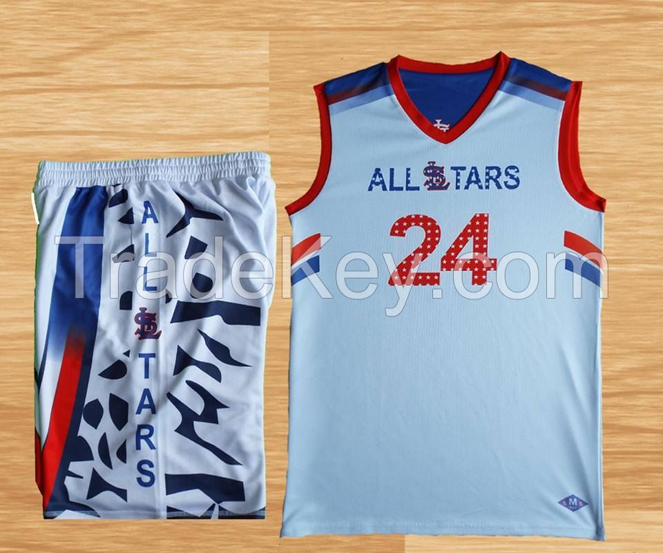 Basketball Uniform Fully Sublimated