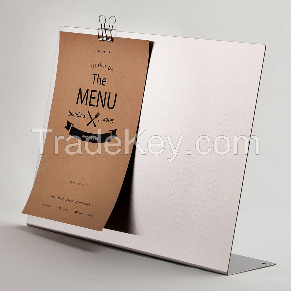 A3 size Metal Menu Pad / POP