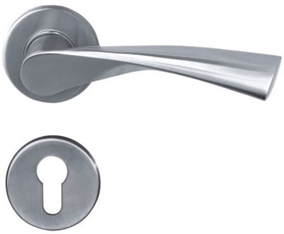 stainless steel solid door handle