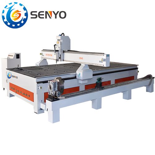  SENYOCNC Heavy Duty 3d Cnc Wood Milling Machine 4 Axis Wood 2030 2040 Cnc Route